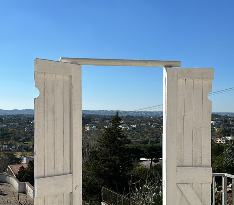 vista porta Casa lucrezia cistenino